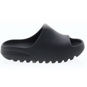 Adidas Yeezy Slide Onyx Black Grey Kids Size 2 Foam Slip On Sandals Shoes Unisex